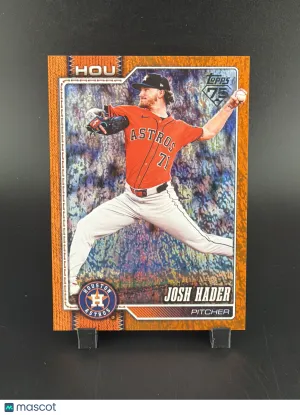 2026 Topps Series Two Josh Hader #454 Orange Foilboard