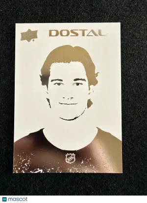 2026-27 Upper Deck Series 1 Lukas Dostal #ST-75 Stencils