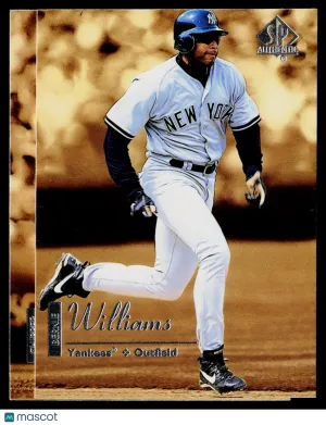 1999 Upper Deck SP Authentic Bernie Williams Chipper Jones #7