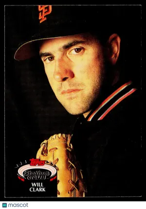 1992 Topps Stadium Club Will Clark #460