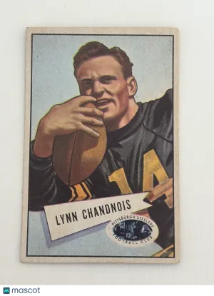 1952 Bowman Lynn Chandnois #20