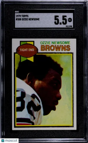 1979 Topps Ozzie Newsome #308 SGC 5.5
