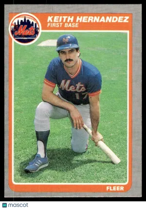 1985 Baseball Card Keith Hernandez #85