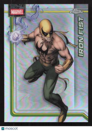 2026 Topps Chrome Marvel Comics Iron Fist #56 Refractor