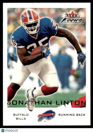 2000 Football Jonathan Linton #113