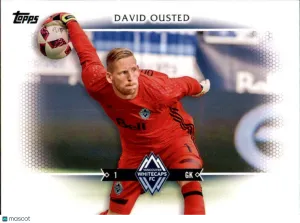 2017 Topps MLS Base #133 David Ousted Vancouver Whitecaps FC Near Mint Soccer Card