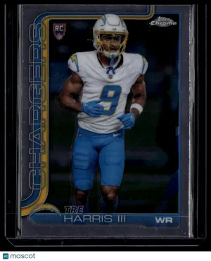 2025 Topps Chrome Tre Harris III #338 Rookie