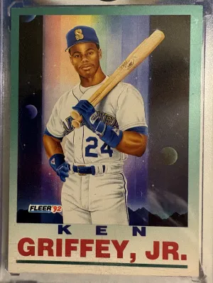 1992 Fleer Griffey Jr Visions