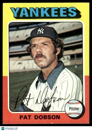 1975 Baseball Card Pat Dobson #44