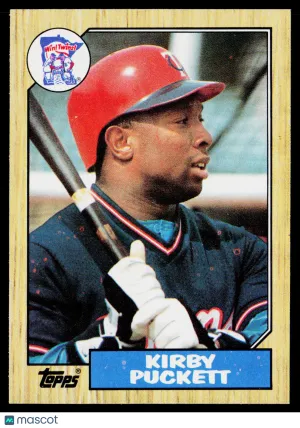 1987 Topps Kirby Puckett #450
