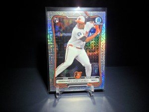 2026 Bowman Mega Box Samuel Basallo Chrome Mojo Refractor Rookie RC #93 Orioles