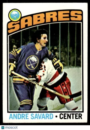 1976 Hockey Card Andre Savard #43