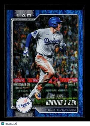 2026 Topps Update Series Freddie Freeman #US310 Blue Foilboard 146/150