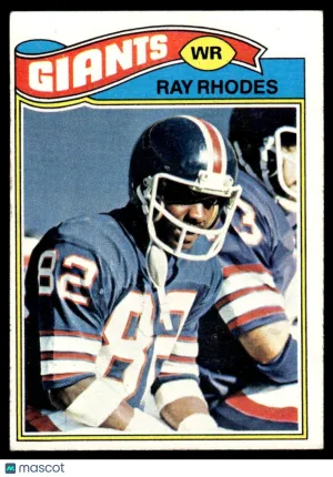 1977 Football Card Ray Rhodes #98