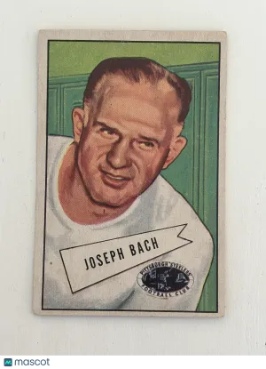 1952 Bowman Joseph Bach #53