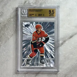 2025 UD Extended Series Young Guns Outburst #701 Beckett Sennecke BGS 9.5