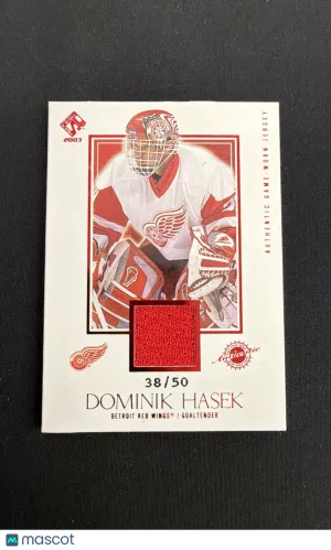 2002-03 Pacific Private Stock Reserve Dominik Hasek #117 Red / Parallel/Variety Base Set Memorabilia