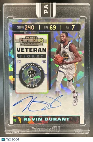 Contenders Kevin Durant Veteran Championship Ticket #VT-KDR Brooklyn Nets