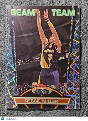 1992 Topps Stadium Club Beam Team #7 Reggie Miller