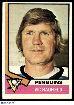 1974 Hockey Card Vic Hadfield #65