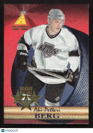 1995-96 Zenith Aki-Petteri Berg #6 Rookie Roll Call