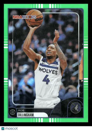 2026 Topps NBA Hoops Rob Dillingham #160 Green