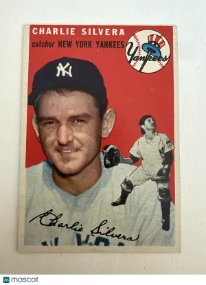 1954 Topps Charlie Silvera #96