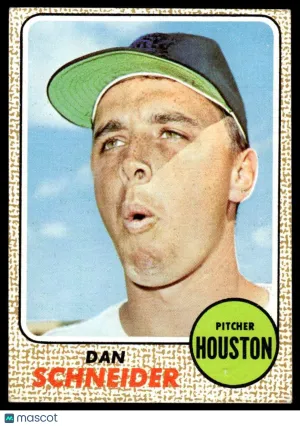 1968 Baseball Card Dan Schneider #57