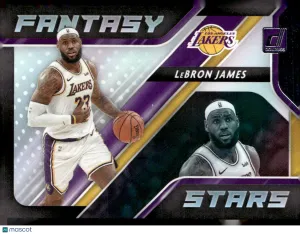 2020 Panini Donruss Fantasy Stars LeBron James #1