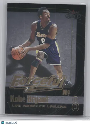 1999 Fleer Force Forceful Kobe Bryant #7 front