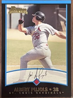 2001 Bowman Rookie Card - Albert Pujols #264 (RC)