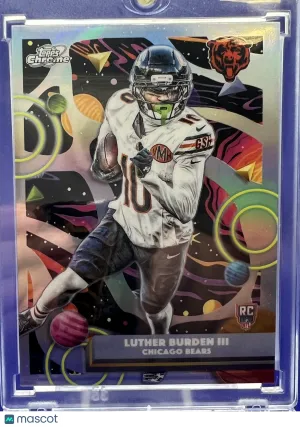 2025 Topps Chrome Luther Burden III Refractor RC Chicago Bears
