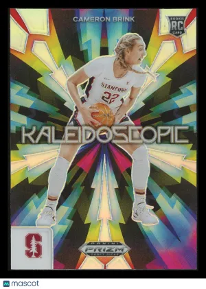 Cameron Brink 2024 Panini Prizm Draft Picks Kaleidoscopic #12 Silver RC Stanford Cardinal