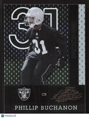 2002 Playoff Absolute Memorabilia Phillip Buchanon #191 SN,RC