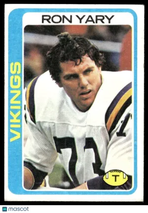 1978 Football Ron Yary #430