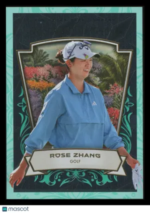 Rose Zhang 2026 Upper Deck Goodwin Champions #70 Teal Steel 268/499