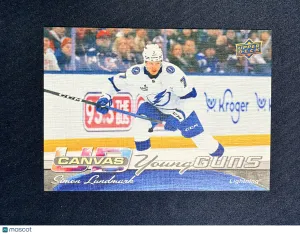 2026-27 Upper Deck Series 1 Simon Lundmark #C-115 UD Canvas Young Guns Rookie
