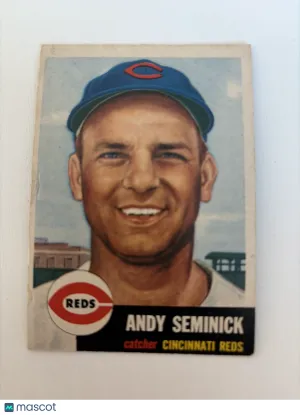 1953 Topps Andy Seminick #153