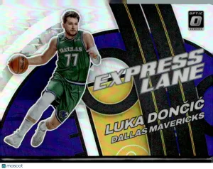 2022 Panini Donruss Optic Express Lane Luka Dončić #7 Holo