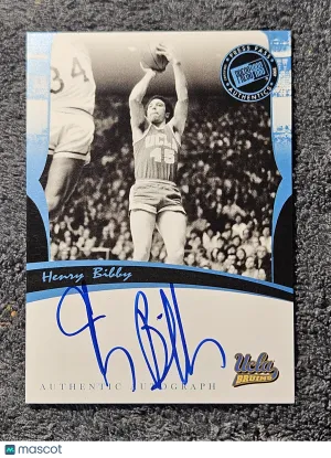 2007 Press Pass Legends Henry Bibby Auto UCLA Bruins Basketball Card