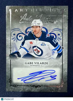 2026-27 Upper Deck Artifacts Gabe Vilardi #AF-GV Auto Facts Upper Deck