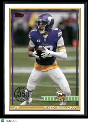 2026 Topps Justin Jefferson #91TF-38