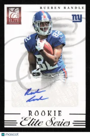 2012 Panini Elite Rueben Randle #20 Elite Series Rookies Autographs AU,SN