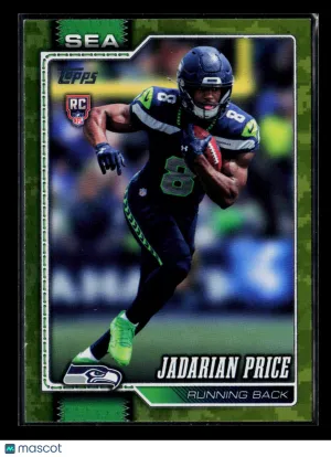 2026 Topps Football Jadarian Price #310 Green Camo RC 12/25