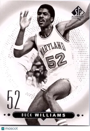 2014 SP Authentic Basketball Card Buck Williams #18 Maryland Terrapins Upper Deck