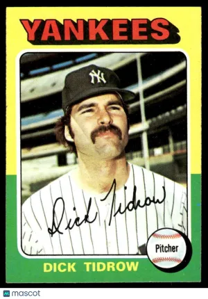 1975 Baseball Card Dick Tidrow #241