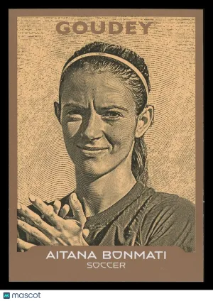 Aitana Bonmati 2026 Upper Deck Goodwin Champions Goudey #G-34 Barcelona