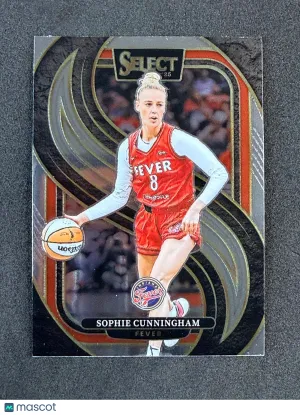 2025 Panini Select WNBA 159 Sophie Cunningham Indiana Fever