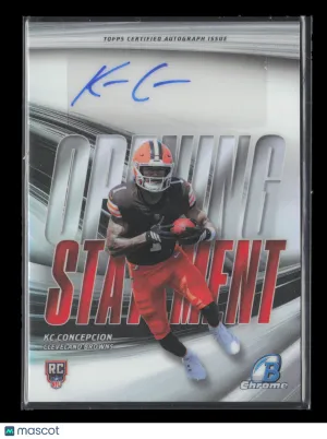2026 Bowman Chrome KC Concepcion #OSS-KC RC