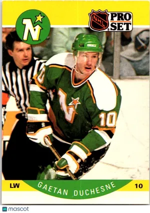 1989 Pro Set Gaetan Duchesne #137